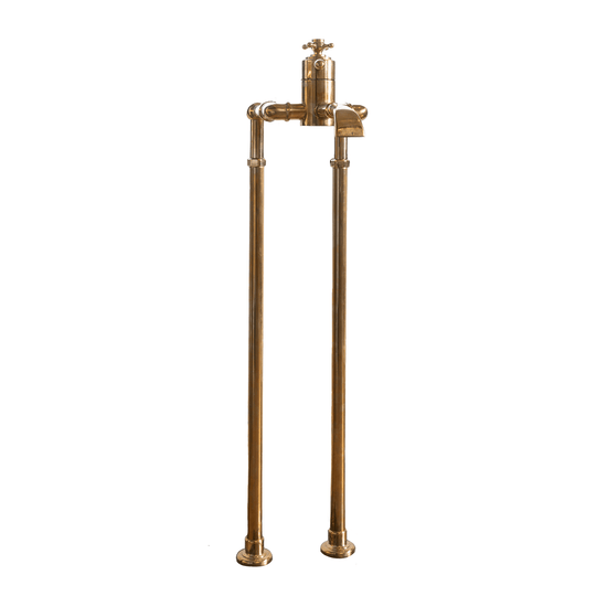 BT34TF Floor mounted thermostatic bath filler