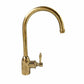 BT69C Traditional mixer tap with swivel curve spout