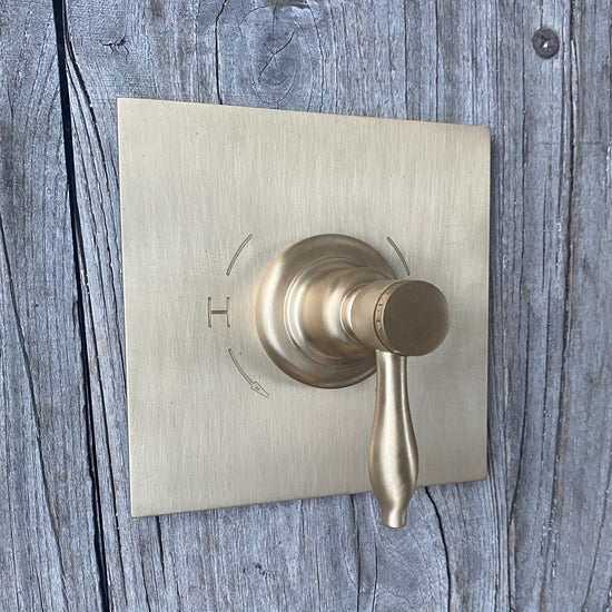 BT72T Wall mounted concealed thermostatic brass tap