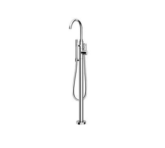 BT87 Floor mounted bath tap with mixer & hand shower