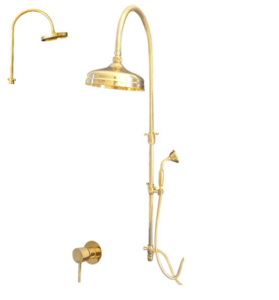 BTS27 Column shower with hand shower and mixer