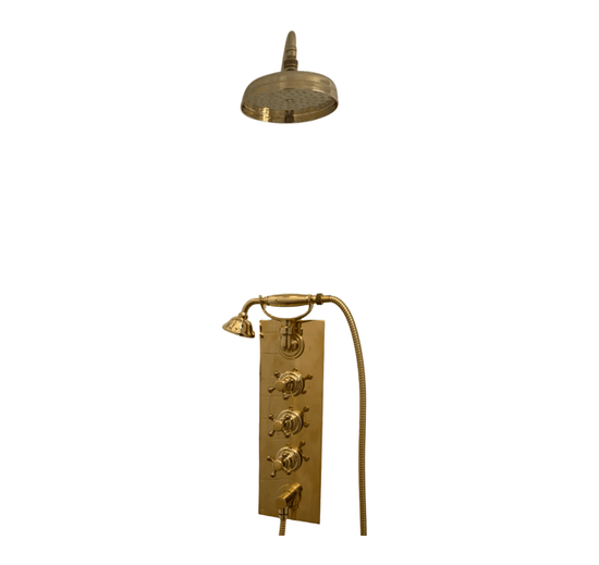 BTS40 Dual control concealed thermostatic shower with hand shower