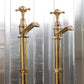 BT15F Floor Mounted Pillar Taps