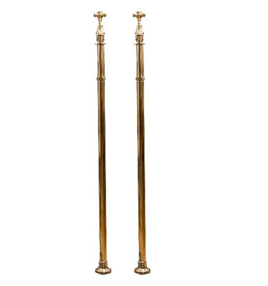 BT15F Floor Mounted Pillar Taps