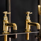 BT15Z No 2 Pillar taps solid brass