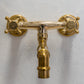BT25S Wall mounted tap with custom-made spout