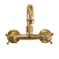 BT40 Wall mounted traditional hot & cold tap