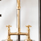 BT49 traditional kitchen tap with curve swivel spout