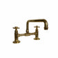 BT63 traditional tap with swivel spout and custom base