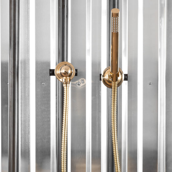BTS23PM Wall mounted modern hand shower with separate outlet