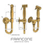 BTS23S Wall mounted hand shower with spray
