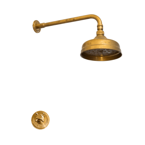 BTS28 Wall mounted shower with progressive mixer