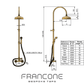 BTS4 Classic column shower adjustable hand shower