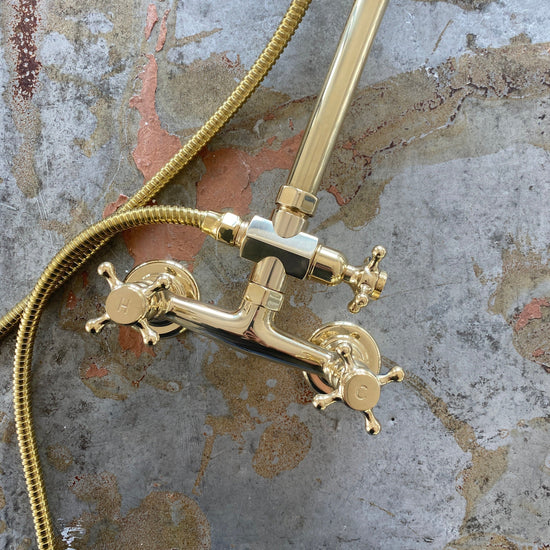 BTS4 Classic column shower adjustable hand shower