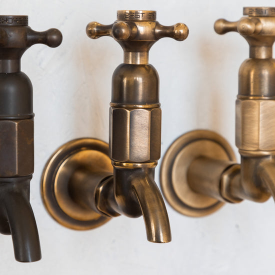 From left to right: Satin Bronze, Old Bronze and Gunmetal