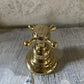 BT80 Solid brass deck mounted taps with swan