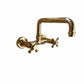 BT40 Wall mounted traditional hot & cold taps