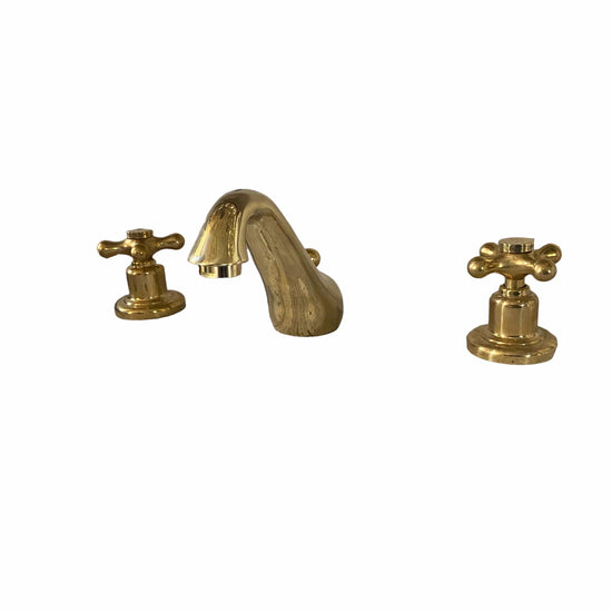 BT47 Three-hole deck-mounted brass tap