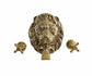 BT66 Wall mounted taps with Regal Lion head