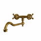 BT30 Traditional wall mounted tap swivel spout