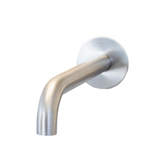 SSA15 Wall mounted spout in stainless steel