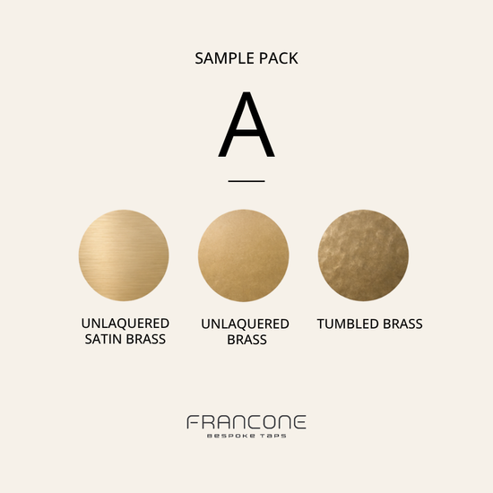 Samples pack A - Brass Finishes