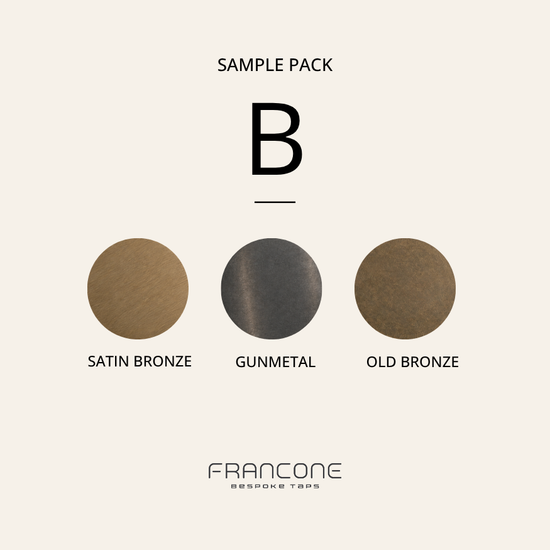 Samples pack B - Bronze Finishes