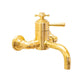 Francone BT34T wall-mounted thermostatic tap, a solid brass bathroom faucet and bath filler.