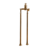 Traditional solid brass Francone BT34TF floor-mounted thermostatic bath filler faucet.