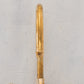 Detail of the Francone BT45 wall-mounted solid brass swivel spout bathroom faucet.