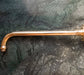 Francone BTSA wall-mounted solid brass shower arm for traditional bathroom showers.