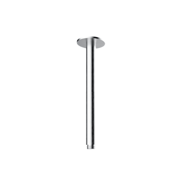 Francone SS9 ceiling-mounted shower arm in solid brass for luxury bathroom designs.