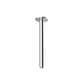 Francone SS9 ceiling-mounted shower arm in solid brass for luxury bathroom designs.