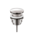 The Francone SSA4 round click-clack basin plug waste in solid brass for luxury bathrooms.