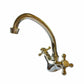 BT24 Traditional deck mounted tap swivel spout