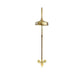 BTS45 Exposed thermostatic column shower solid brass