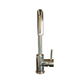 Francone BT14 bespoke solid brass deck-mounted kitchen mixer tap, also styled as a swivel spout faucet.
