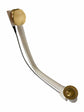 Francone BTA8 traditional bathroom bath pop-up waste with overflow and solid brass plug.